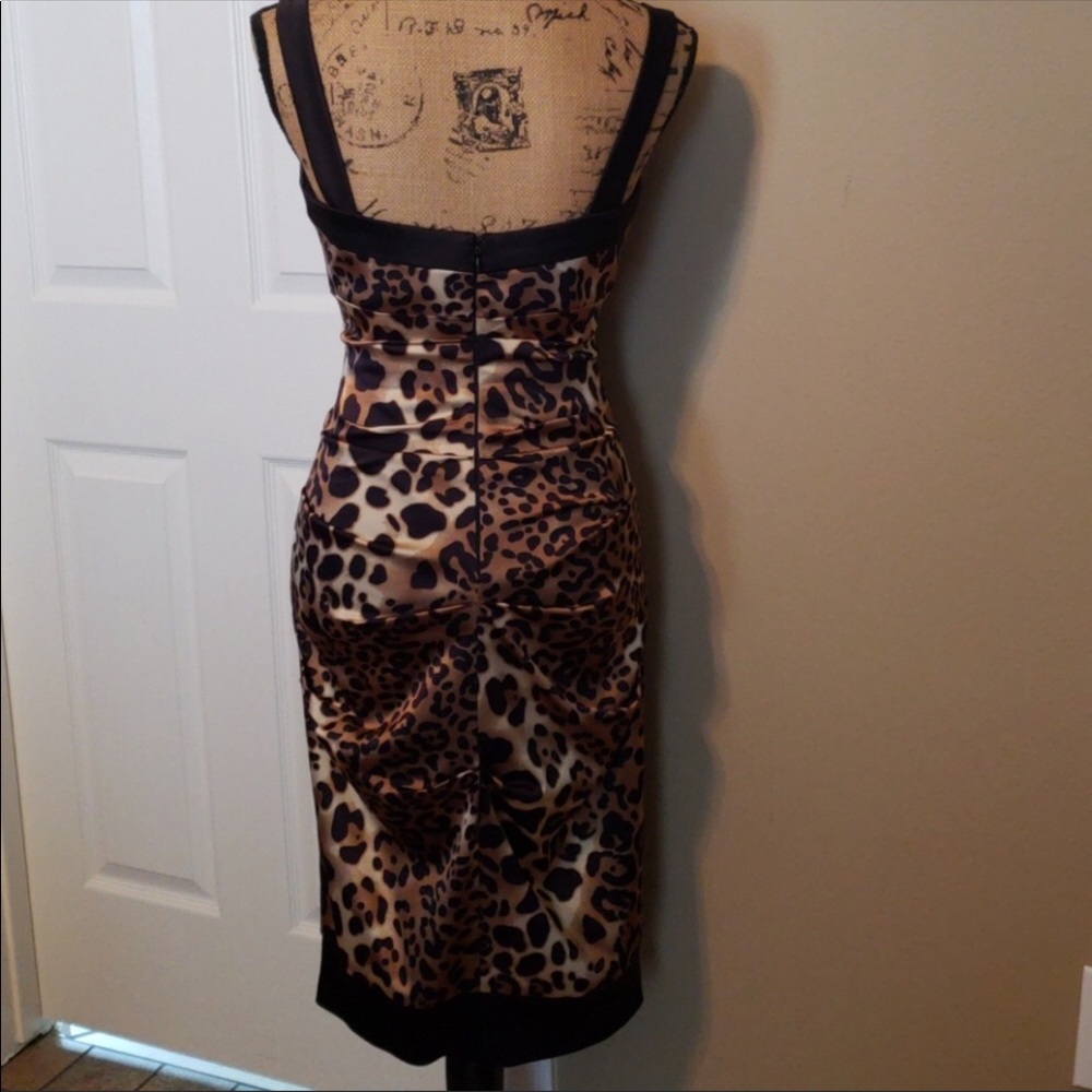 Cache Animal Print Bodycon Size 8 - Picture 4 of 5